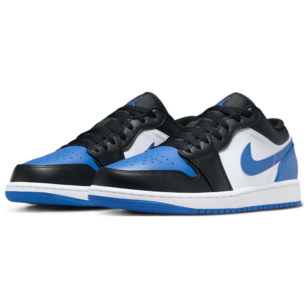 Мужские кроссовки Air Jordan 1 Low Alternate Royal Toe White Royal-Blue Black 553558-140