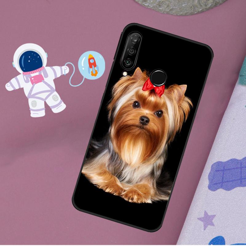 Чехол для телефона Huawei Nova 11i 8i 7i 3i Nova 10 9 SE 5T Y60 Y61 Y70 Y90 P20 P30 P40 Lite P60 Pro с изображением собаки породы Йоркширский терьер