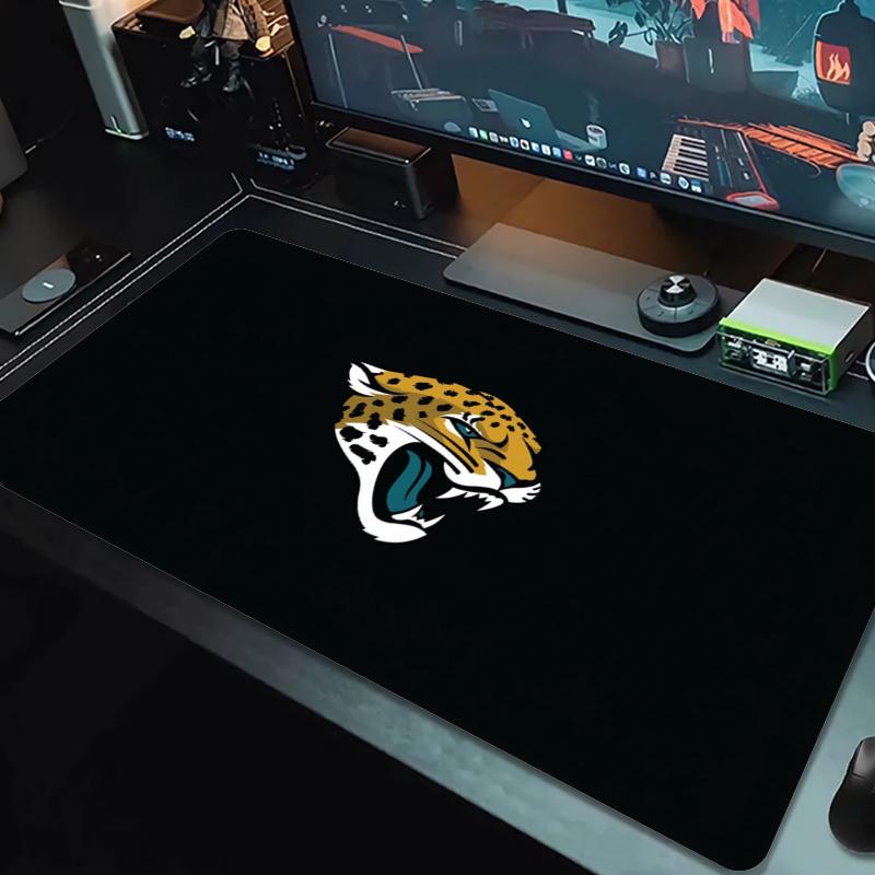 Jacksonville Jaguar Mouse Pad Large Gaming Table Cushion Nonslip Laptop Tablet Big Mousepad Xxl Mat Mini Pc Playmat With Lock Edge