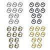 10pcs Adjustment Tri-glide Belt Buckle 10mm Diy Doll Buttons Doll Bags Buckles  DIY Doll Belt