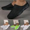 2025 Slip On Casual Slippers for Men and Women Summer Comfortable Beach Shoes Outdoor Breathable Hollow Mesh SneakersTrend Male
