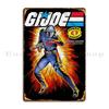 G I Joe Командир Кобры Металлическая Табличка Постер Пабные Таблички Таблички Создать Печать для Пещеры Жестяной Знак Постер