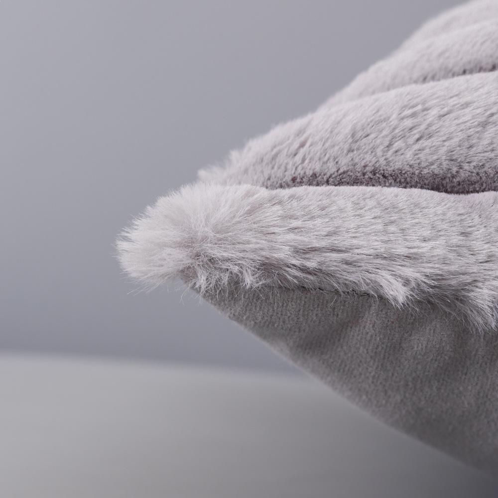 Soft Plush Fur Pillow Cover 45x45cm 30x50cm Decorative Pillow Case for Sofa Decor Pillows Cover for Bed Luxury Fur Cushion