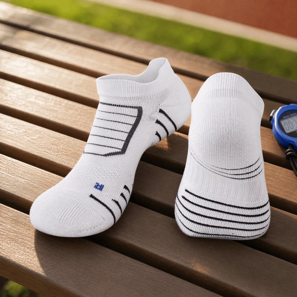 2pcs Wear-Resistant Athletic Crew Socks Breathable Fabric Football Socks For Men and Women