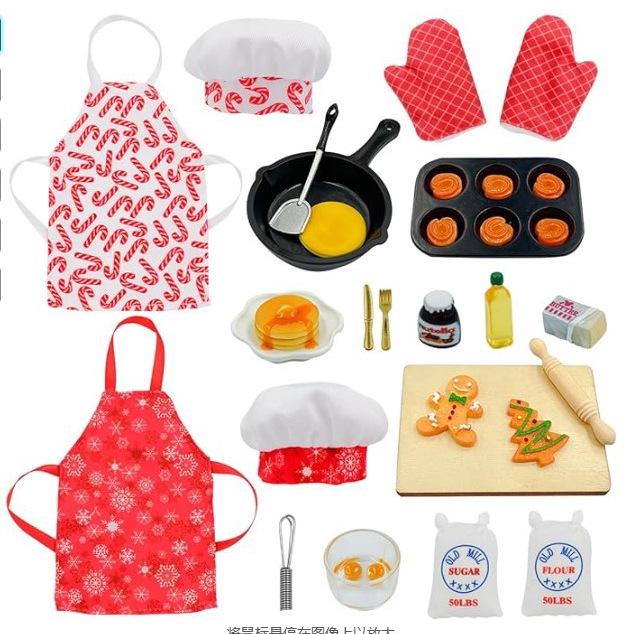 Набор Рождественских Украшений для Кукольного Домика – Настраиваемые Миниатюры и Поделки