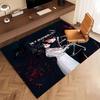1pc My Chemical Romance Print Area Rug - Soft, Washable Non-Slip Indoor Mat, Living Room, Home Office Decorative Rug,Office Decorative