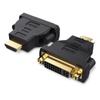 Vention DVI-HDMI адаптер двунаправленный DVI D 24+1 штекер-HDMI-мама кабельный разъем-конвертер для проектора HDMI-DVI