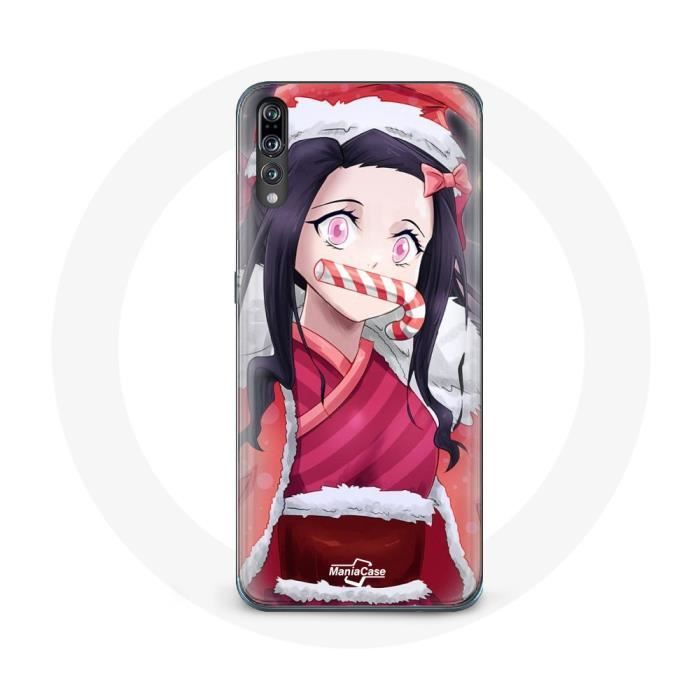 Coque pour Huawei P20 Anime Demon Slayer Kamado Nezuko Le jour de Noël 2023