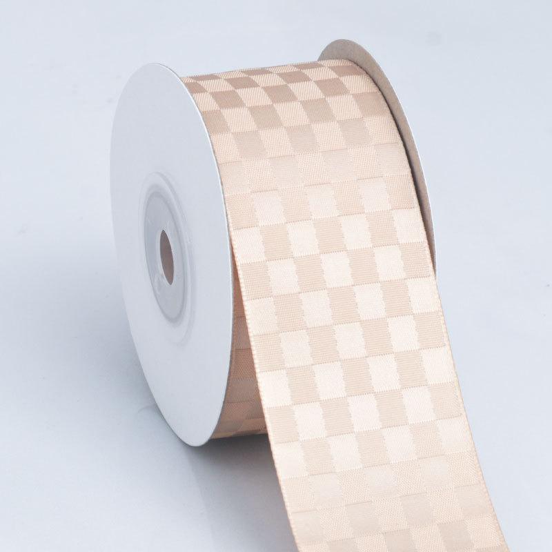 Elegant Solid Color Plaid Ribbon Soft Ribbon Bow Flower Handmade Material Hair Decoration Ribbon Baking Gift Packaging Ribbon Home Decoration