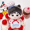 Stuffed Idol Plush Doll Clothes Dress Up 10CM Cotton Doll‘s Clothes Cotton Doll Hoodie  Xmas