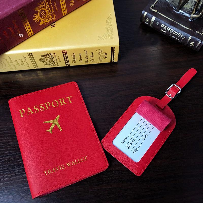 Cross-Border Luggage Tag & Passport Holder Set