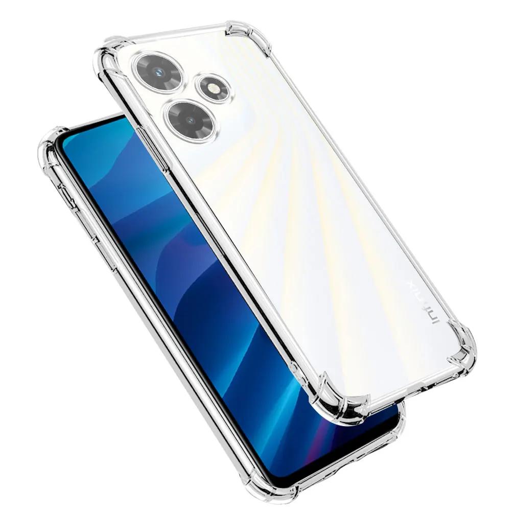 Shockproof Case For Infinix Hot 30 4G Silicone Soft Clear Phone Case For Infinix Hot 30i 30i NFC Coque Infinix Hot 30 Play Funda