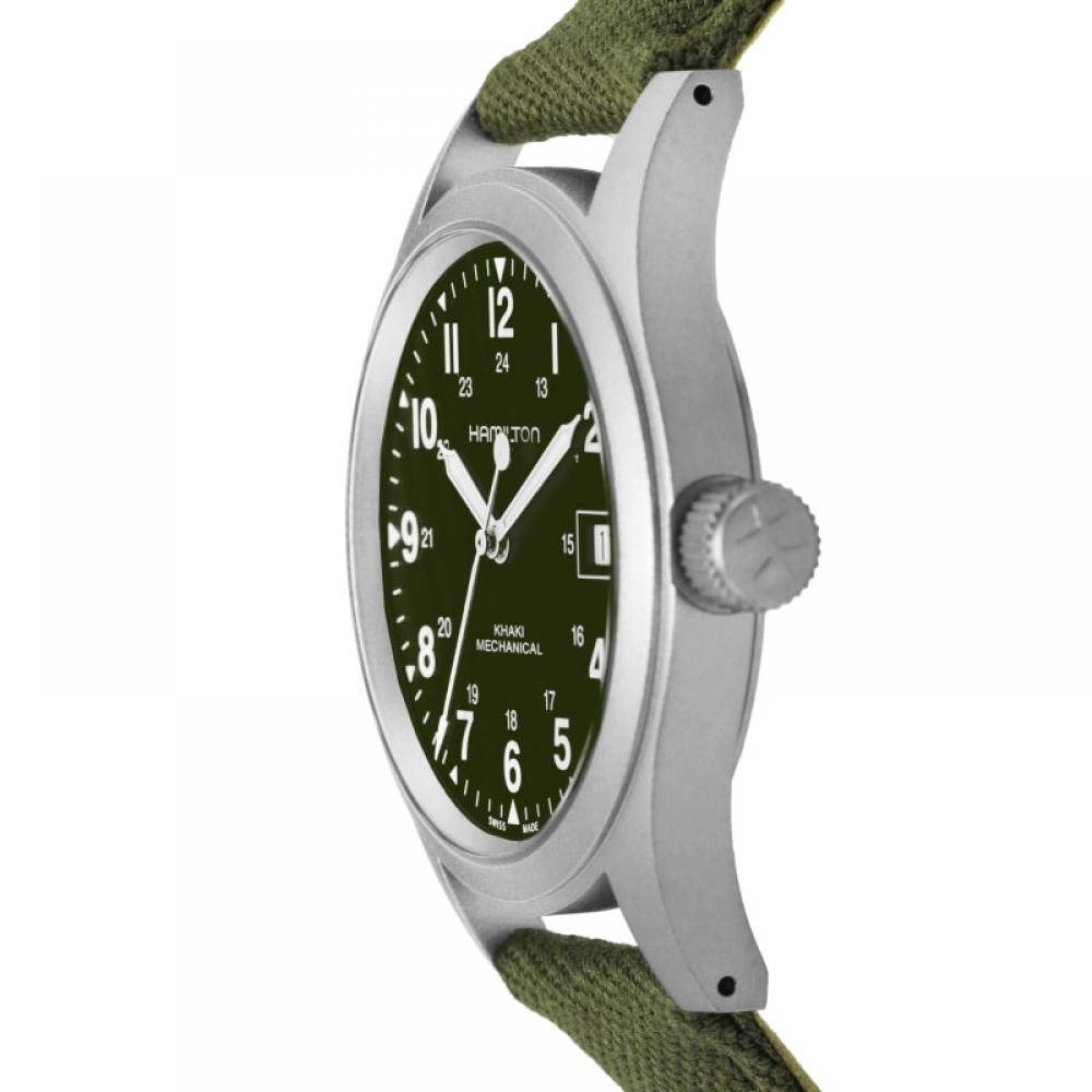 Hamilton H69439363 Khaki Field Mechanical Men S Часы НАТО