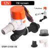 Aerated bait pump, live fish tank pump, marine Luya submarine pump, DC submersible pump