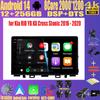 Для Kia RIO YB KX Cross Stonic 2016 - 2020 Android 14 автомобильный радиоприемник мультимедиа видеоплеер Carplay QLED сенсорный экран авто стерео