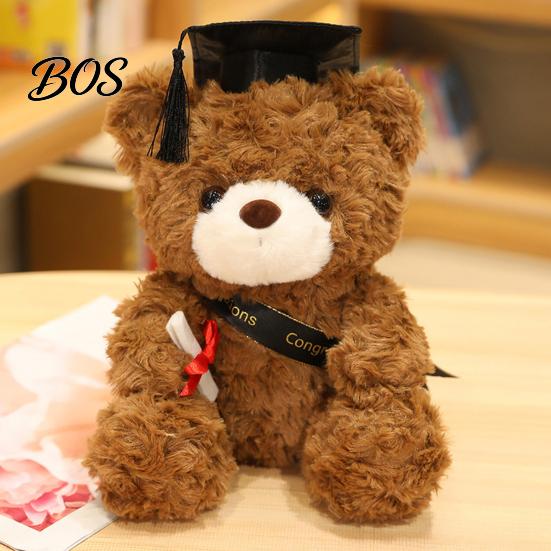 Graduation Keepsake Teddy Personalized Gifts 2026 for Her, 7-Inch Bear, Soft Unique Gift Idea Plush Mascot College High School, Grade Graduate Bear