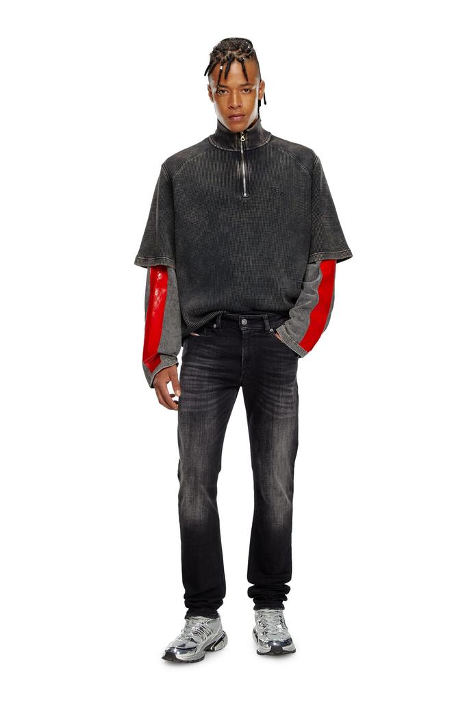 Diesel Men's 1979 SLEENKER L.32 Denim Skinny Jeans, Size 34, Black, Size 02, A0359409K11