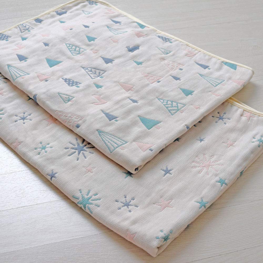 Мягкий и пушистый марлевый детский плед 6-слойный "Minoki"