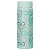 Stainless Steel Mug Bottle, 500ml, Easy To Hold, Octagonal Shape, Insulated for Hot and Cold Drinks, Disney Mickey Mouse Design, Moss Green, ST
