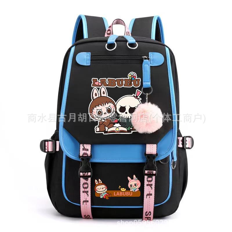 Школьный рюкзак Рюкзак с принтом USB-порт Аниме мультфильм студенческий большой вместимости холщовая сумка