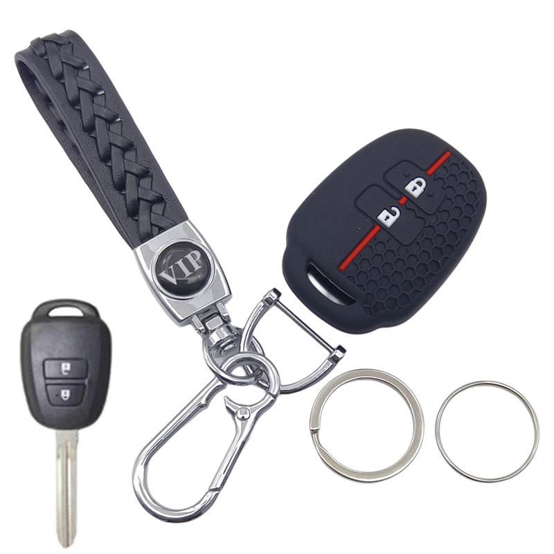 Мягкий силиконовый чехол для 2-кнопочного пульта Toyota Camry/Corolla/Vios