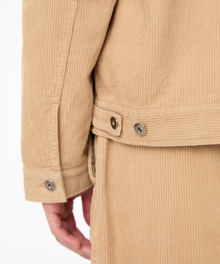 Man On The Boon [Universal Works] Corduroy Trucker Jacket_Light Brown 4714360203