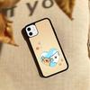 Lovely Line Dog Maltese Phone Case For iPhone 16 Pro Max 15 14 Plus 14 13 12 11 17 PC+TPU Cases Back Cover