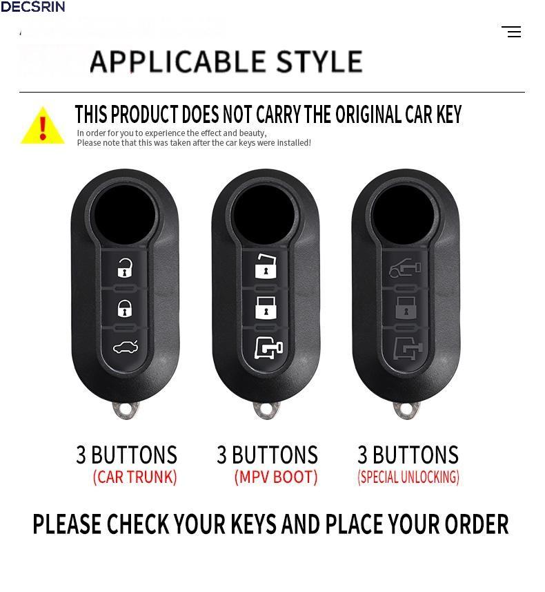 Чехол-раскладушка для автомобильного пульта из цинкового сплава для Fiat Ducato 500 500L Panda Grande Punto Lancia Musa Автоаксессуары