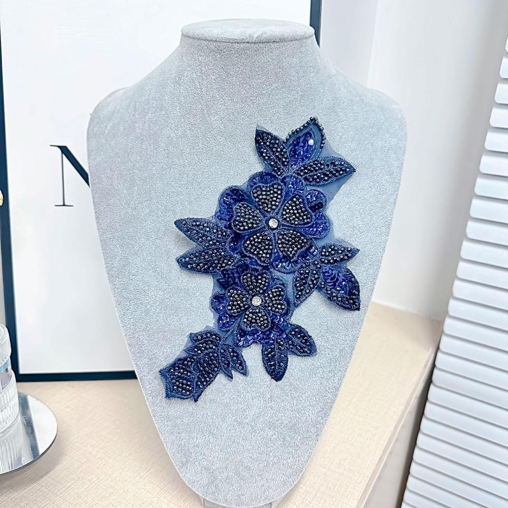 Бусины для ногтей 3D Цветочная наклейка DIY Цветок на грудь Аксессуары для одежды для сценических выступлений