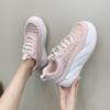 Женские модные сетчатые кроссовки 2024 года, весна-лето, новые, на толстой подошве, увеличивающие рост, дышащие, удобные, маленькие белые туфли