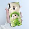 Чехол для Asus Zenfone Max Pro M1 ZB602KL ZB601KL X00TD / Max M1 ZB555KL X00PD, Чехол-Кролик Мультяшные Животные, Черный Мягкий Силиконовый Чехол