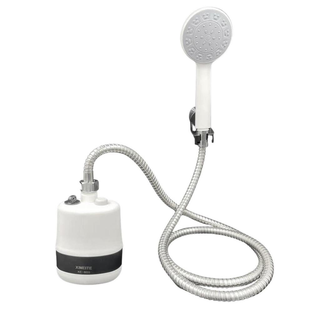 USB Rechargeable Portable Electric Shower Head for Outdoor and Dorm Use