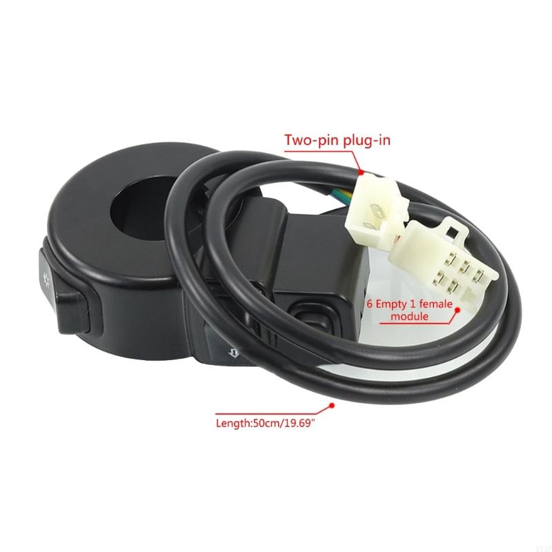 3-в-1 Переключатель для Мотоцикла Квадроцикла ATV Сигнал Поворота Фары Звуковой Сигнал Кнопка ВКЛ/ВЫКЛ Для Honda Suzuki Kawasaki 22мм Руль Универсальный