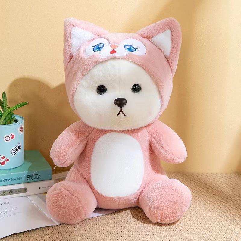 Crossdressing Capibara Unicorn/Panda Teddy Bear Doll Plush Toys Gift For Children
