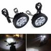 2Pcs Motorcycle Headlight Fog Driving Lights 6 LED Working Spot Light Fog Lamp Scooters Spotlight Motorcycle Side Mirror