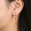 Женские Серьги Оригинальные S925 Серебро Звезда Божья Коровка, Серьги Карп Подходят Для Вечеринки Подарки Паре Модные Новые Продукты
