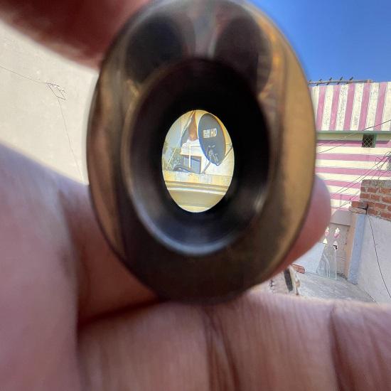 Латунный античный декор Подзорная труба, Ручной телескоп для любителей приключений, Монокуляр Морской декор для подарка, Кельвин Хьюз Лондон, 45,72 см