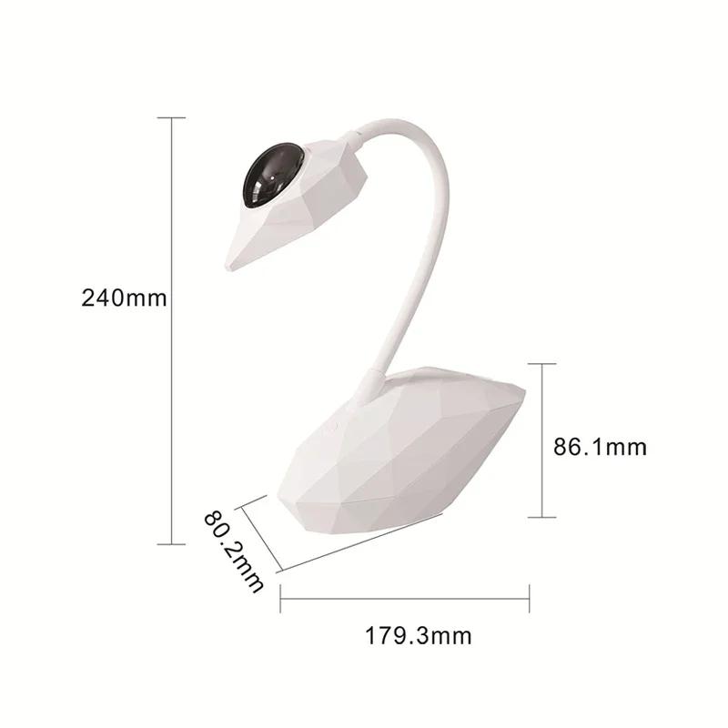Проектор Лебедь Светодиодная Настольная Лампа Свет Звездное Небо Проекторы Лампа Украшение Спальня Комната Туманность Светодиодная Ночная Лампа Детский Взрослый Подарок