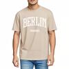 Unisex teeshirt Soft Fashion Tshirt Berlin Print On Black Shirt Travel Unisexs Tshirt Hiphop Classic Tshirt Short sleeve