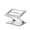 ELECOM Laptop Tablet Stepless Height Compatible with Keyboard Silver Stand, Stand, Adjustment, ~17.3 Inches, Storage, PCA-LTSFALSV