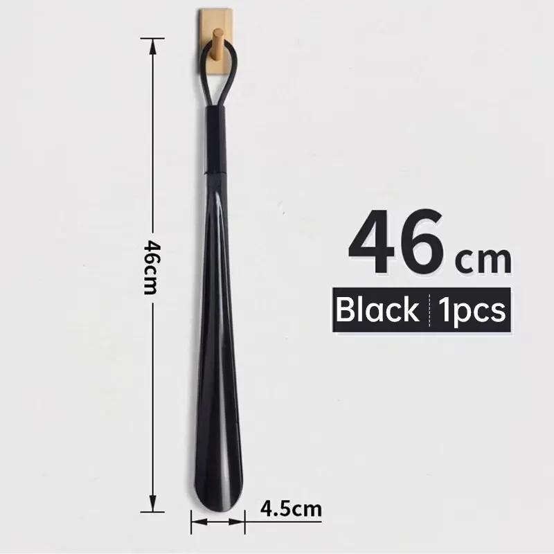 Extra Long Shoe Horns Black Plastic Shoe Horn Spoon Shape Shoehorn Shoe Lifter Flexible Shoe Lifter Shoes Accessorie Shoe Horn