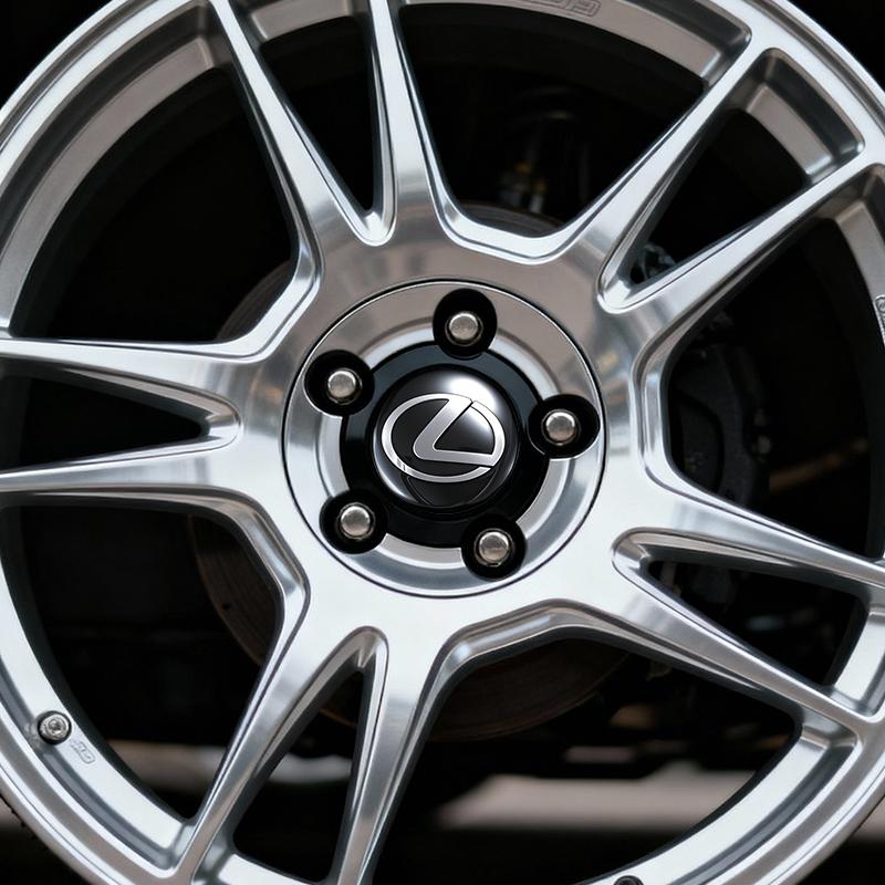 Для Lexus 4 шт. 56 мм Стиль автомобиля Колпачки центральных ступиц колес Накладка на диск Значок Эмблема Наклейка RX350 IS250 CT200h ES250 ES300h NX300h