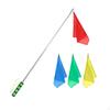 Equestrian Training Flag Flagpole Convenient Retractable Accessory High Visibility Lightweight with