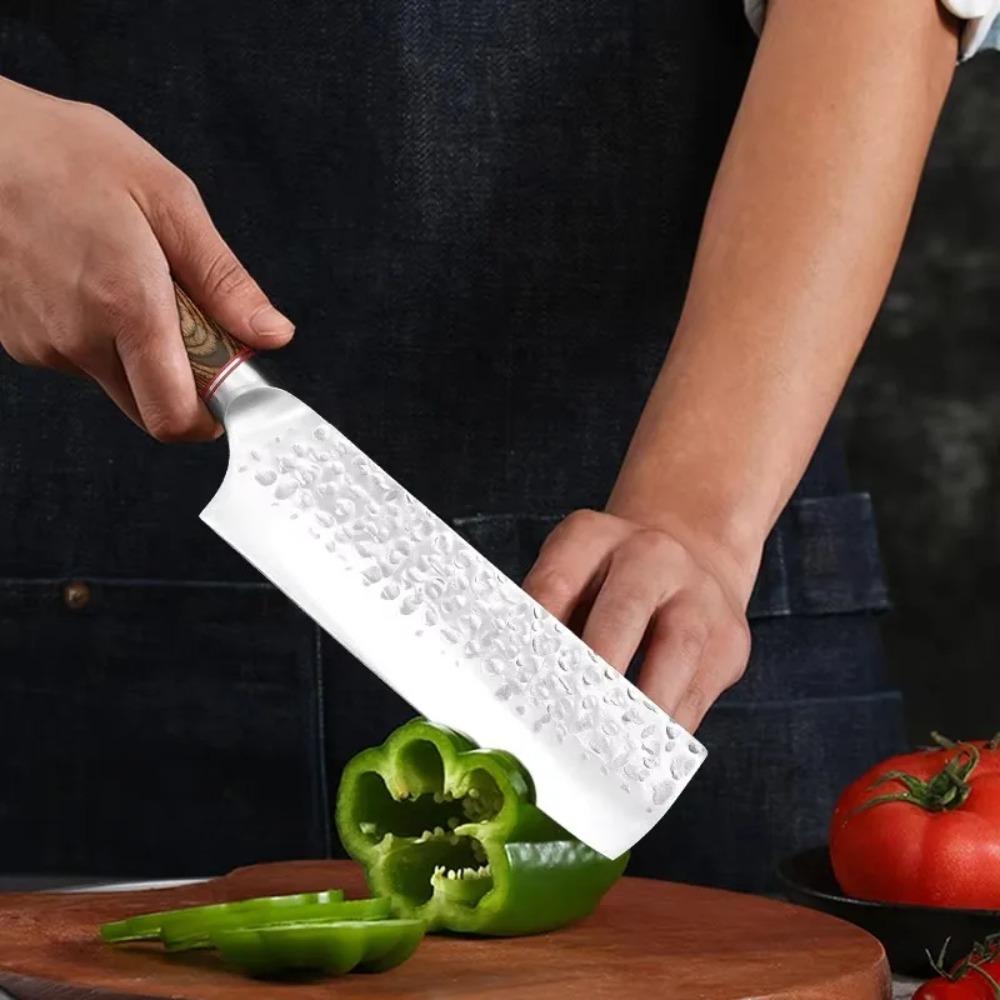 Профессиональный нож-топорик кованый кухонный нож для нарезки мяса и рыбы шеф-повара из нержавеющей стали нож для обвалки для кухонных инструментов