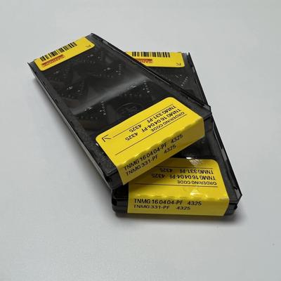 Оригинальная / TNMG160404-PF 4325 / Твердосплавная пластина для токарного станка с ЧПУ 10 шт.