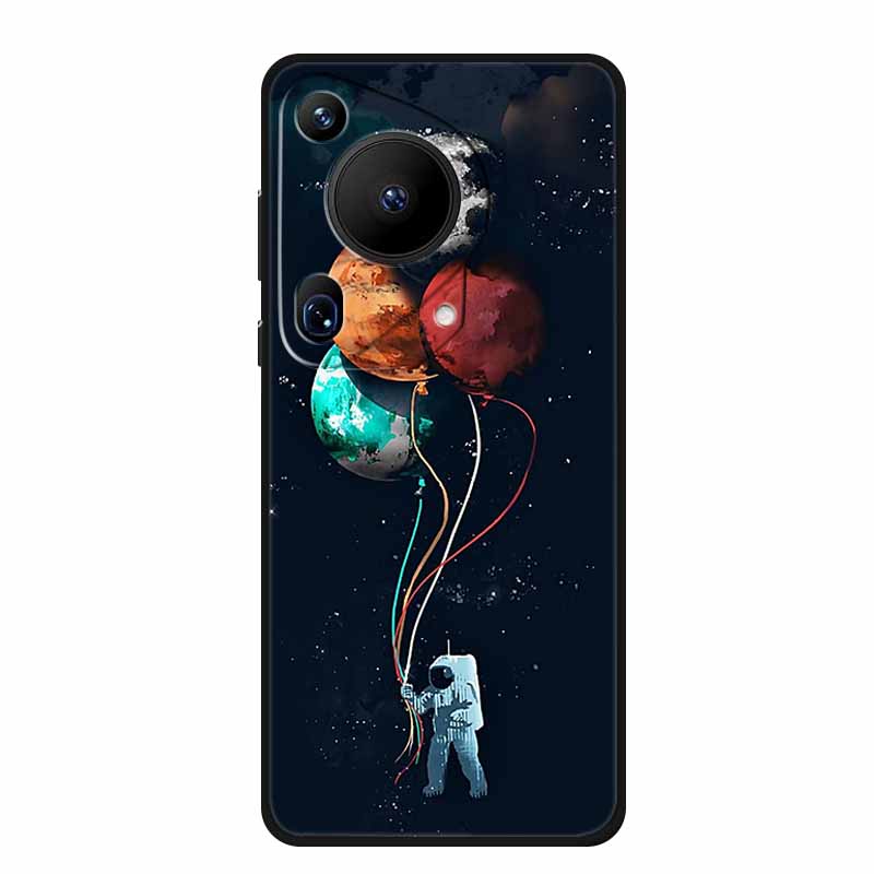 For Huawei Pura 70 Ultra Case 70Ultra Black Silicone Soft Back Cover Case For Huawei Pura 70 Ultra Phone Case Cover Pura70 Ultra