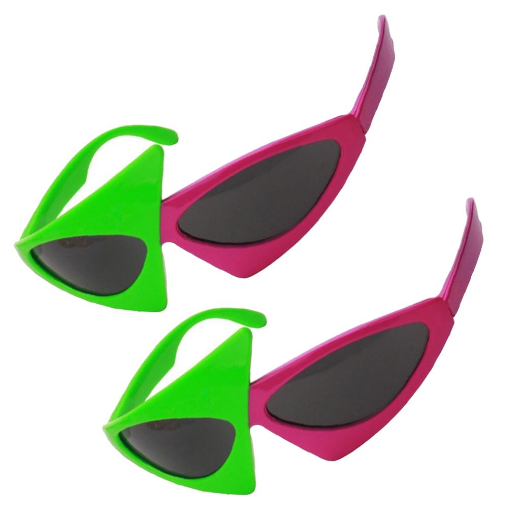 2x Новинка Roy Purdy Солнцезащитные очки для вечеринки Смешные очки для глаз Костюмы Фотореквизит