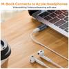 HdoorLink Переходник для наушников с разъемом Type-C на разъем Lightning, аудиоадаптер USB C для наушников, совместимый с планшетом iPhone15 16 Pro Max Plus