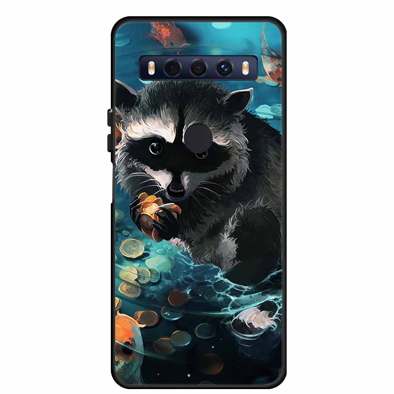 Для чехла TCL 10 SE 10SE Coque Черный ТПУ Силикон Мягкая задняя крышка Чехлы Для телефона TCL 10 SE 6.52" Funda Сумка Защитный чехол