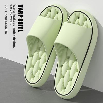 Тапочки для ванной комнаты с протеканием, нескользящие тапочки в женской спальне, нескользящие и дезодорирующие тапочки из ЭВА